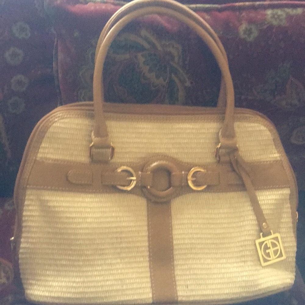 Gianni Bernini bag Tan & light brown almost new great condition